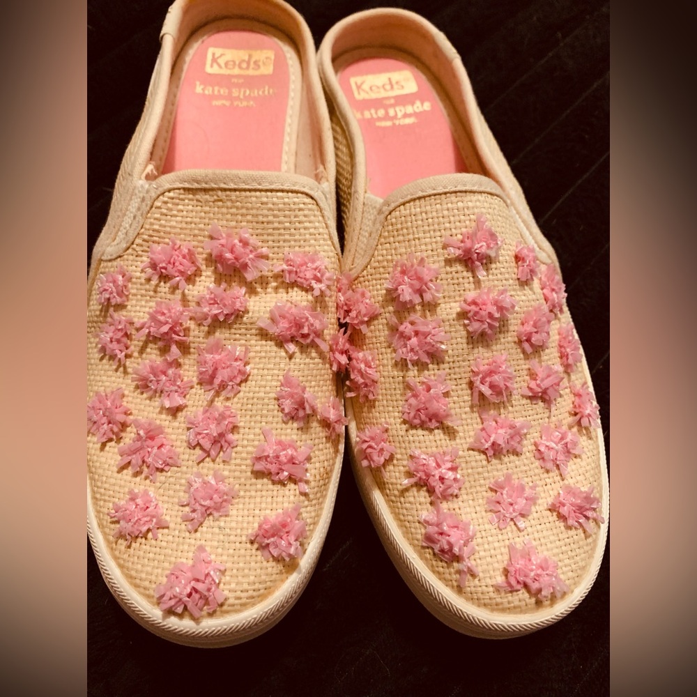 Keds x Kate Spade Pink Canvas Sneakers - Picture 2 of 5